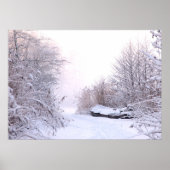 Winterlandschaft Poster (Vorne)