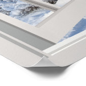 Winterlandschaft Poster (Ecke)