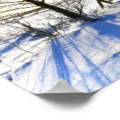Winterlandschaft Poster (Ecke)