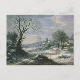 Winterlandschaft Postkarte
