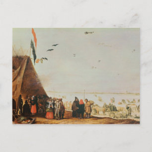 Winterlandschaft Postkarte