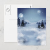 Winterlandschaft Postkarte (Vorne/Hinten)
