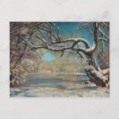 Winterlandschaft Postkarte (Vorderseite)