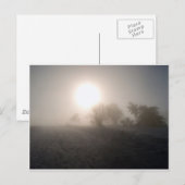 Winterlandschaft Postkarte (Vorne/Hinten)