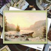 Winterlandschaft Postkarte