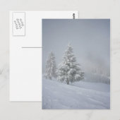 Winterlandschaft Postkarte (Vorne/Hinten)