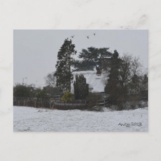 Winterlandschaft Postkarte