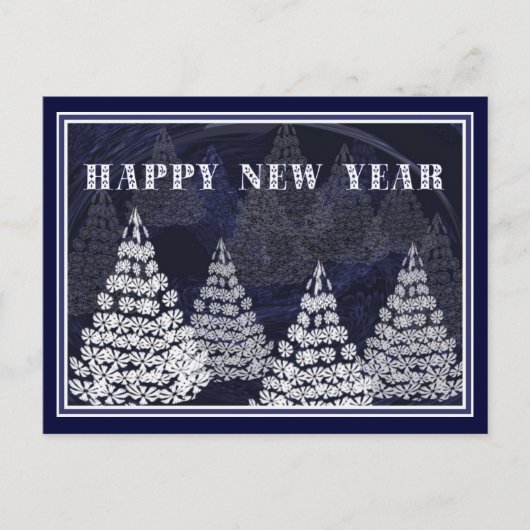 Winterlandschaft! Postkarte (Vorderseite)