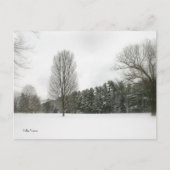 Winterlandschaft Postkarte (Vorderseite)
