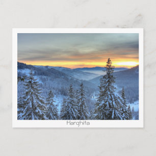 Winterlandschaft Postkarte