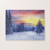 Winterlandschaft Puzzle (Horizontal)
