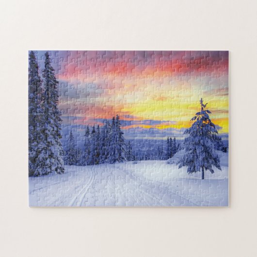 Winterlandschaft Puzzle (Horizontal)
