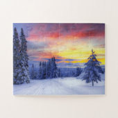 Winterlandschaft Puzzle (Horizontal)
