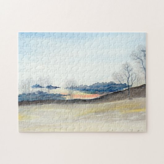 Winterlandschaft Puzzle (Horizontal)