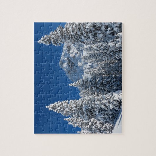 Winterlandschaft Puzzle (Vertikal)