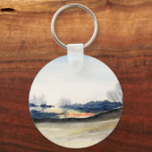 Winterlandschaft Schlüsselanhänger (Rückseite)