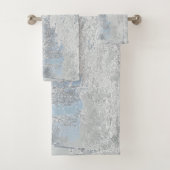 Winterlandschaft Schnee Baum Schneeflocken Badhandtuch Set (Insitu)