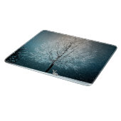 Winterlandschaft Schneidebrett (Ecke)