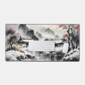 Winterlandschaft Schreibtischunterlage (Tastatur & Maus)