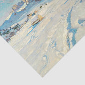 Winterlandschaft Seidenpapier (Ausschnitt)