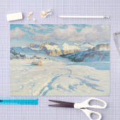 Winterlandschaft Seidenpapier (Handwerk)