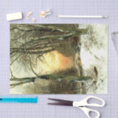 Winterlandschaft Seidenpapier (Handwerk)