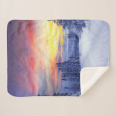 Winterlandschaft Sherpadecke (Vorderseite (Horizontal))