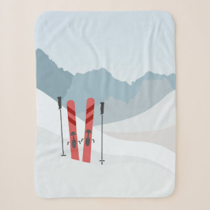 Winterlandschaft Sherpadecke
