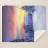 Winterlandschaft Sherpadecke (Vorderseite (Horizontal))