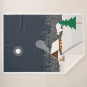 Winterlandschaft Sherpadecke (Vorderseite (Horizontal))