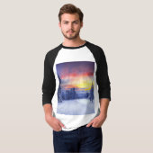 Winterlandschaft T-Shirt (Vorne ganz)