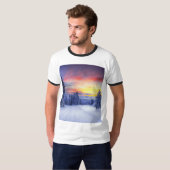 Winterlandschaft T-Shirt (Vorne ganz)