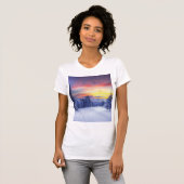 Winterlandschaft T-Shirt (Vorne ganz)
