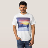 Winterlandschaft T-Shirt (Vorne ganz)