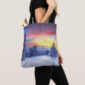 Winterlandschaft Tasche (Von Nahem)