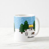 Winterlandschaft - Tasse (VorderseiteRechts)
