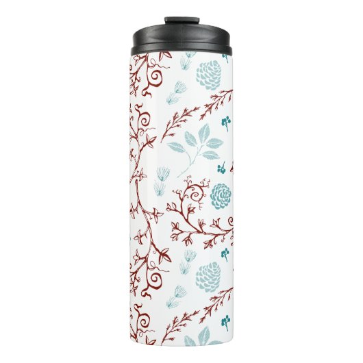 Winterlandschaft Thermosbecher (Vorderseite)