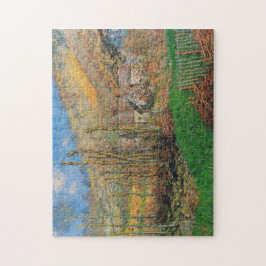 Winterlandschaft Traumstrecke Airolo - Gletsch Puzzle