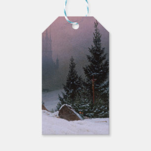 Winterlandschaft (von Caspar David Friedrich) Geschenkanhänger