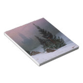 Winterlandschaft (von Caspar David Friedrich) Notizblock (angewinkelt)