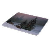 Winterlandschaft (von Caspar David Friedrich) Schneidebrett (Ecke)