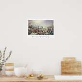Winterlandschaft von Hendrick Avercamp Poster (Küche)