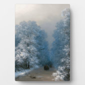 Winterlandschaft von Ivan Aivazovsky Fotoplatte (Vorderseite)