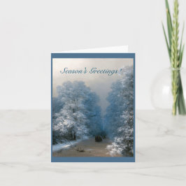 Winterlandschaft von Ivan Aivazovsky Karte