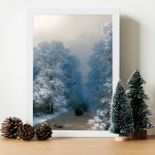 Winterlandschaft von Ivan Aivazovsky Poster
