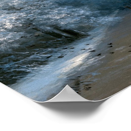 Winterlandschaft von Ivan Aivazovsky Poster (Ecke)