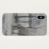 Winterlandschaft (von Paul Gaugin) Case-Mate iPhone Hülle (Rückseite (Horizontal))