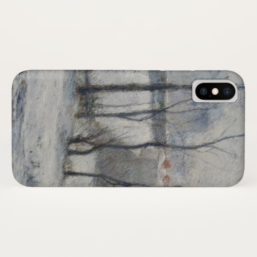 Winterlandschaft (von Paul Gaugin) Case-Mate iPhone Hülle (Rückseite (Horizontal))