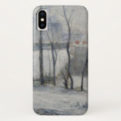 Winterlandschaft (von Paul Gaugin) Case-Mate iPhone Hülle (Rückseite)