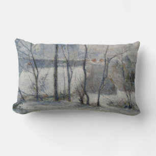 Winterlandschaft (von Paul Gaugin) Lendenkissen